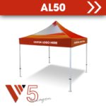 AL50 hexagon aluminum frame tent