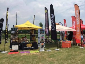 customized printed tent and flag 7