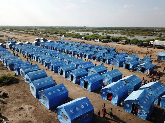 Disaster relief tent manufacturer