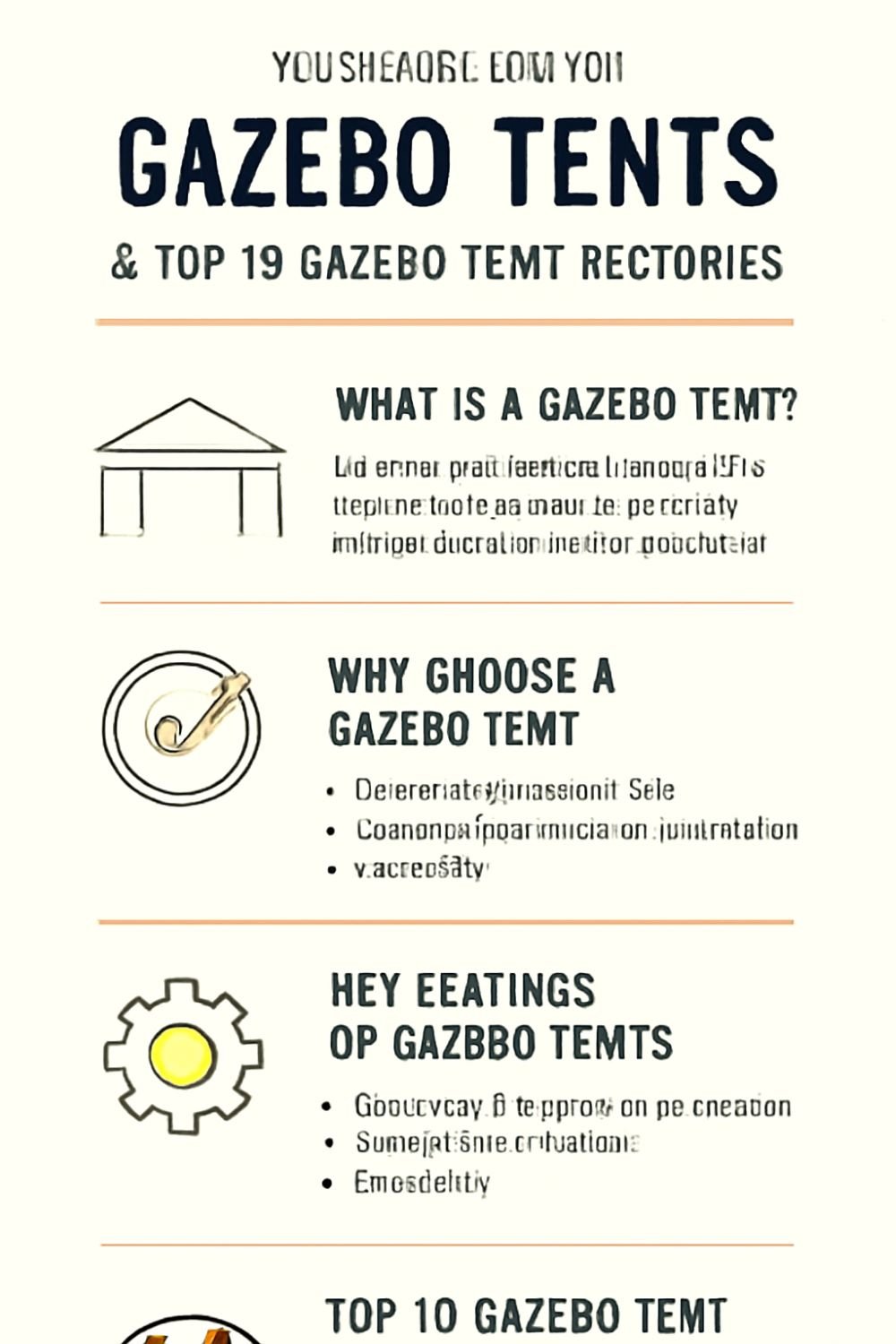 Gazebo Tents & Top 10 Gazebo Tent Factories