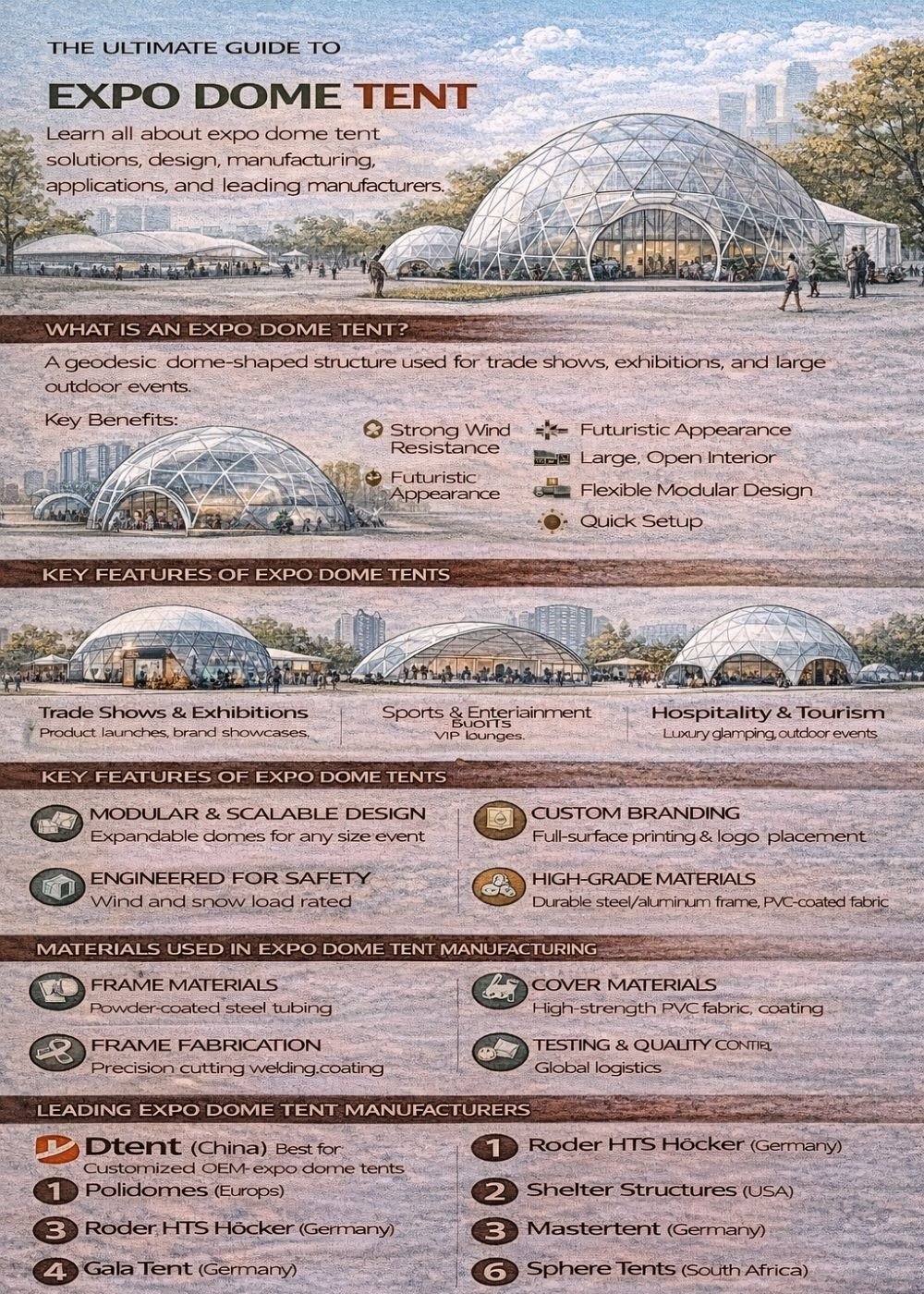 Expo Dome Tent Manufacturer